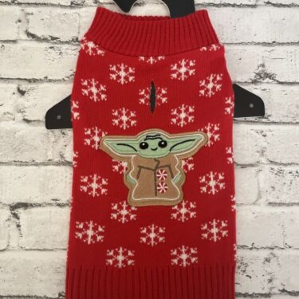 Star Wars Mandalorian Dog Sweater NWT Size XS